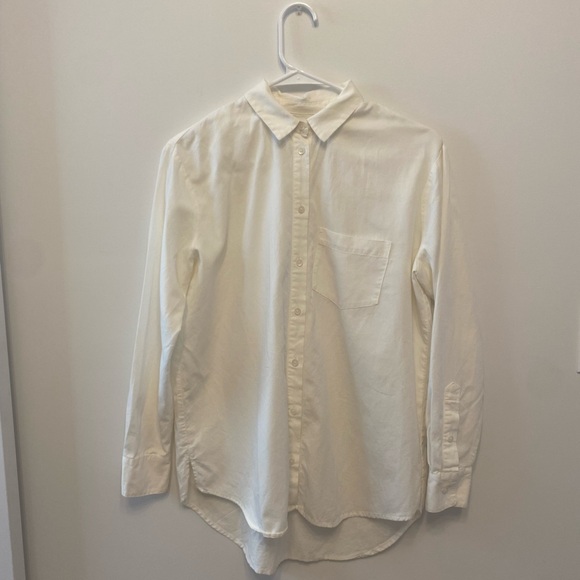 Madewell white button down size xs - Picture 1 of 7